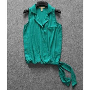 V neck summer top & blouse